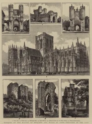 Bankett der Bürgermeister von England und Wales in York, Skizzen in der Stadt